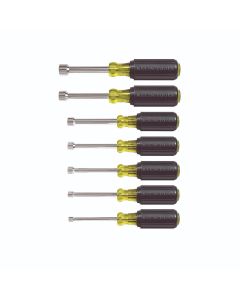 Nut Driver Set, 3-Inch Shafts, Cushion Grip, 7-Piece
