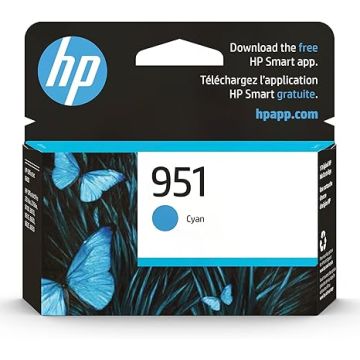 HP 951 Cyan Officejet Ink Cartridge 