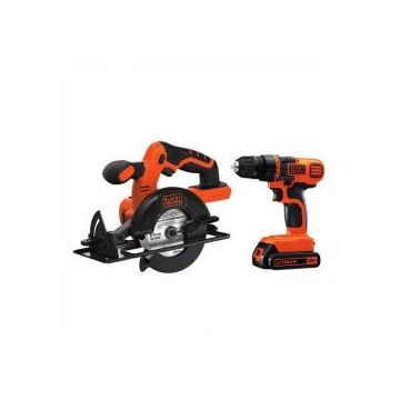 BD2KITCDDCS - 20V MAX* LITHIUM ION DRILL/DRIVER + CIRCULAR SAW COMBO KIT