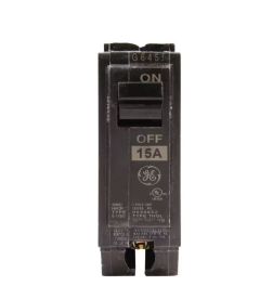 GE Q-Line 15 Amp 1 Single-Pole Full Size Circuit Breaker 120/240 Vac – THQL1115